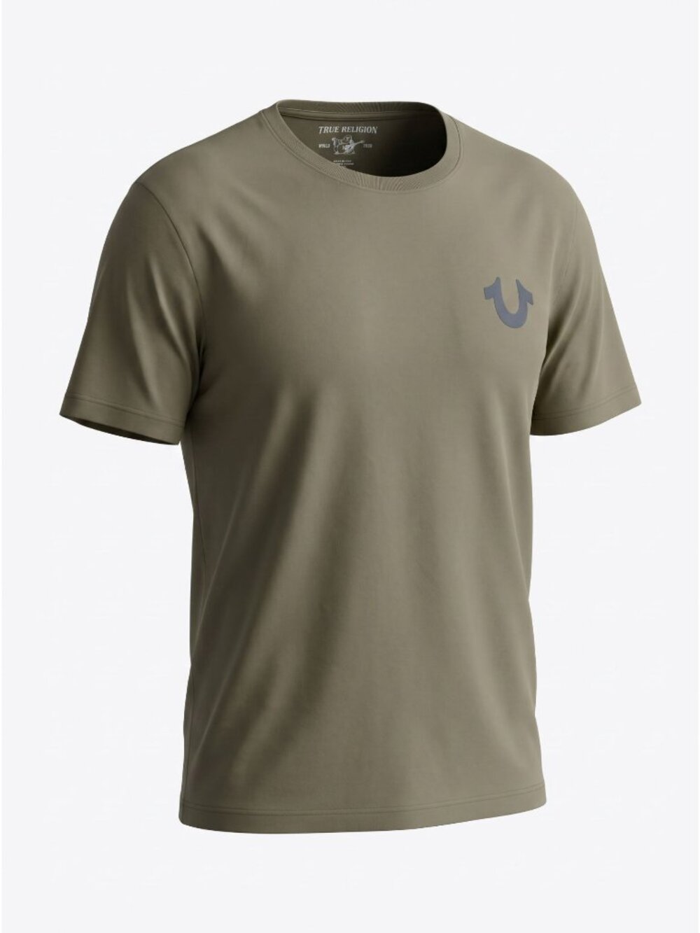 True Religion Men’s Olive Green Graphic T-Shirt XL